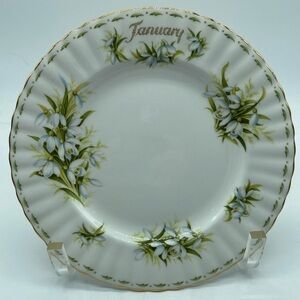 Royal Albert January Salad Plate